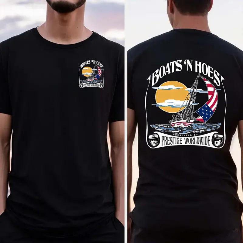 Boats n Hoez Summer Step Brothers Movie Shirt Fitted T-shirt Sweatshirt Hoodie