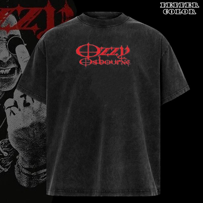 Vintage Ozzy OsBourne Middle Finger T-Shirt 2 Sided , Ozzy OsBourne tshirt