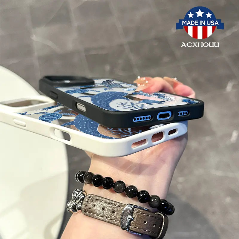 Cute Whale Shark MagSafe Case – Aesthetic Slim Shockproof TPU Cover for iPhone 17 Pro Max