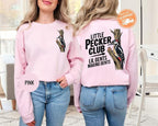 Little Pecker Club Hoody, Lil Gents Making Dents Sweatshirt, Offensive Men Sweatshirt, Funny Quote Hoody, Funny Men Gift, Rude Humor Hoody