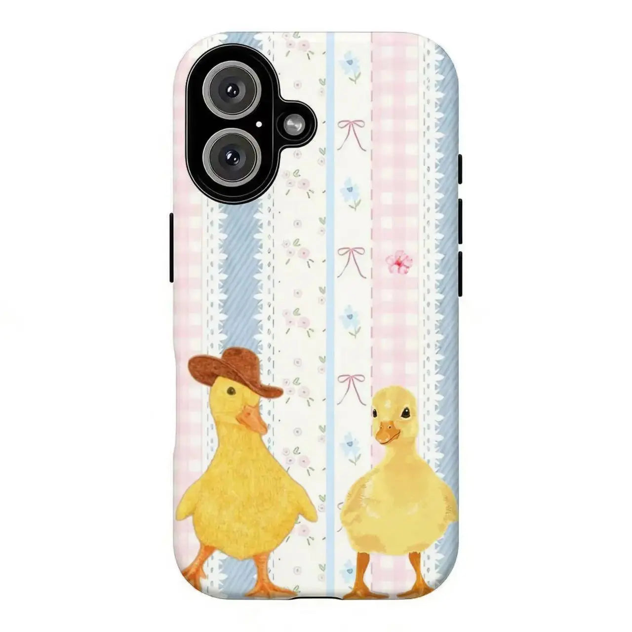 “Cowboy Duck” Aesthetic iPhone Case | Cute Western Duck Phone Cover