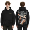 MeJend Unisex Graphic T-Shirt, Rhinestone Hoodie, 100% Cotton, Casual Tee & Pullover Hooded Sweatshirt, Streetwear for Men & Women