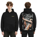 MeJend Unisex Graphic T-Shirt, Rhinestone Hoodie, 100% Cotton, Casual Tee & Pullover Hooded Sweatshirt, Streetwear for Men & Women