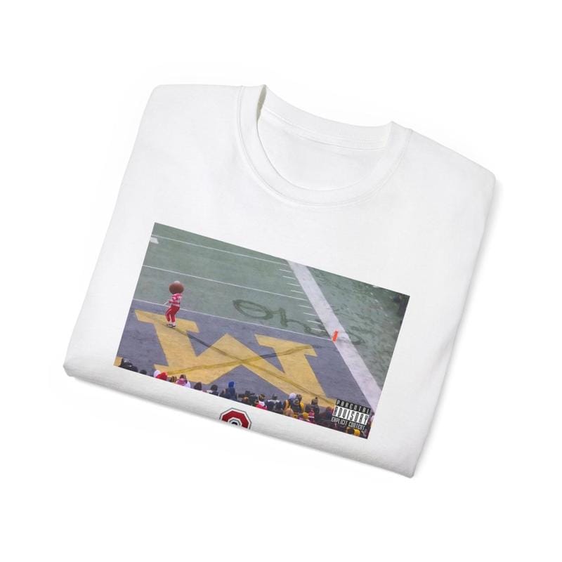 Buckeyee Ohioo Schnee-Sweatshirt, Fußballgeschenk für Fans, Spieltags-T-Shirt 
