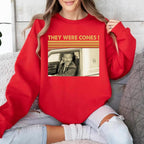 „They Were Cones“-Retro-T-Shirt mit Spruch, Vintage-Humor-Grafik, klassisches Meme-T-Shirt, Unisex, lässiges Alltags-Outfit 