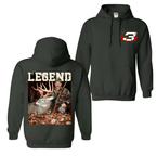 Dale Earnhardt With Deer Hoodie, Vintage Hunting Season Shirt, Unisex Graphic Menswear Top For Racing & Hunting Fan Tshirt Streetwear