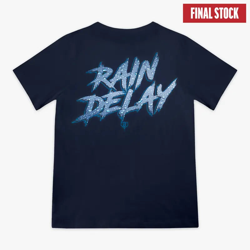 Rain Delay Lightweight Youth Tee - Lightning Bolt