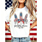 God Bless America T-Shirt Sweatshirt Hoodie | USA 250th Anniversary Patriotic Tee