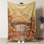 Lord of the Rings Ultra Soft Flannel Throw Blanket – Warm & Durable