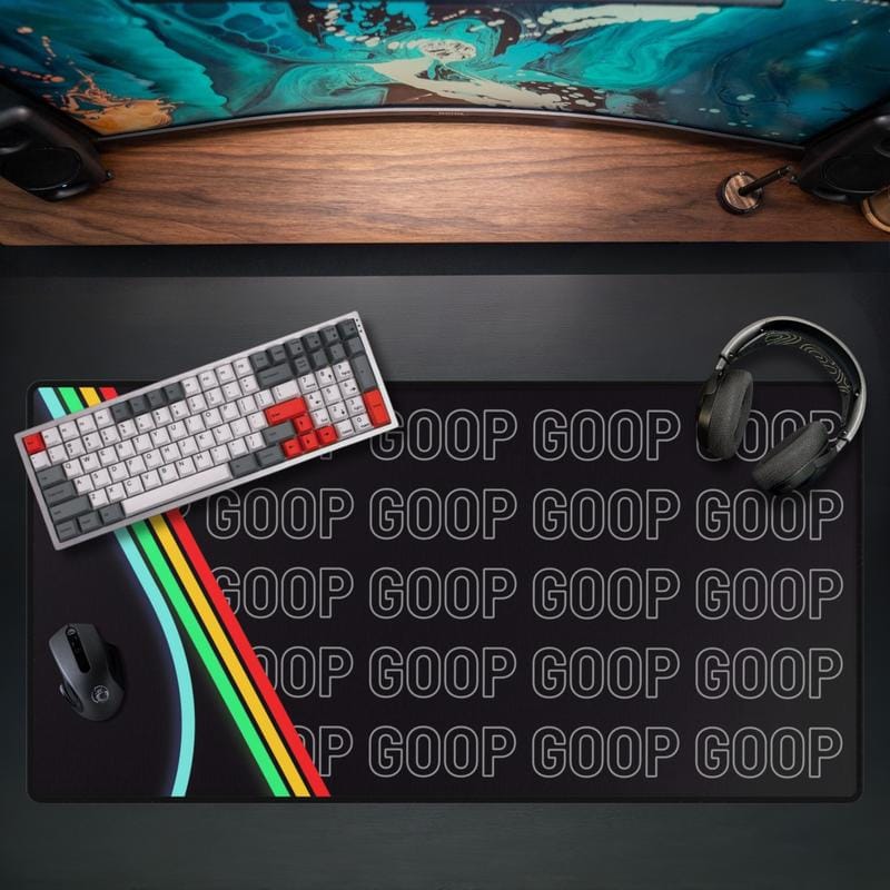 Arc Raiders Gaming-Schreibtischunterlage, Mauspad im Helm-Design, rutschfestes, verdicktes, großes Mauspad mit festem Rand, ideal zum Schreiben, für Büro, Studenten und Gaming