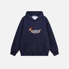 Aelfric Eden Cartoon Dog Hoodie Couple Hooded Sweatshirt Long Sleeve Pullover Oversized Hoodies 2025 Outfits