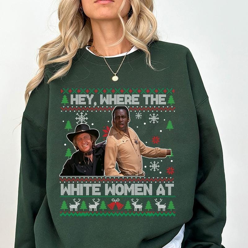 Lustiges T-Shirt mit Blazing Saddles-Zitat – Blazing Saddles Weihnachtspullover – Klassischer Filmzitat-Hoodie 