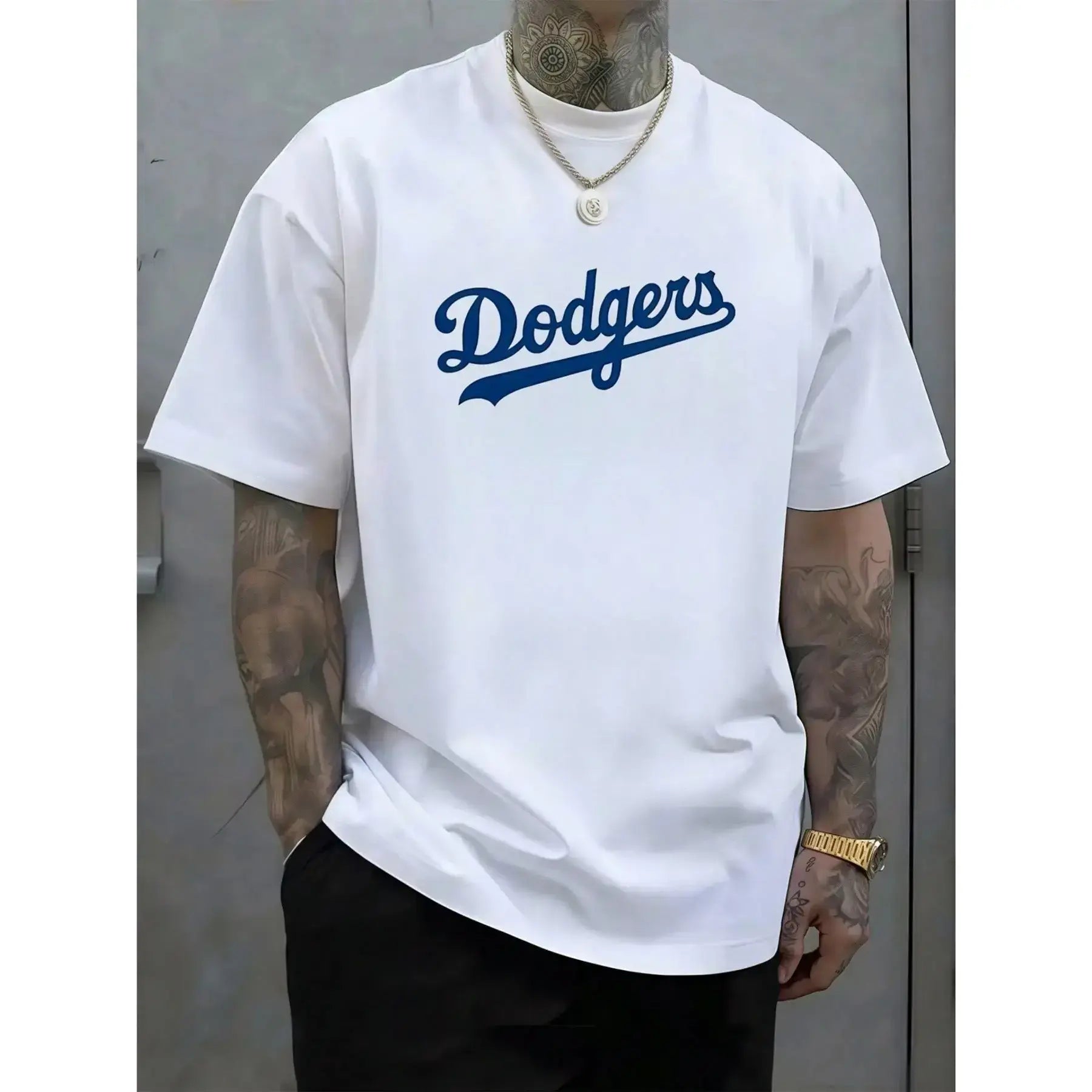 "LA Dodgers" Retro Heavyweight Graphic Tee
