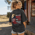 TShirt, Courtesy of the Red, White and Blue In 4th of July Sweatshirt Hoodie