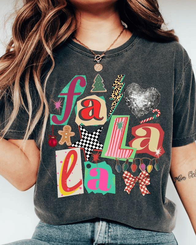 Preppy Girl Collage Y2K Shirt, Comfort Colors Shirt, Retro Coquette Positivity Tee, Trendy, Ransom Letter Typography, Christian Faith Tshirt