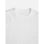 Men's Cotton Crew Neck T-Shirt with Bold Spade Ace Graphic Print - Regular Fit, Stretch Knit Fabric, White Casual Short Sleeve Top for All Seasons, Plus Size Available, Summer Clothing |   Casual Style |   Machine Washable