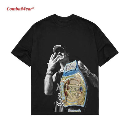 JOHN CENA "SPINNER BELT SENIOR RAPPER" TEE, Wrestling Tee, Wrestling Graphic Tee, Wrestler Shirt, Sports Shirt, Vintage Wresting Shirt, Wrestling Gift