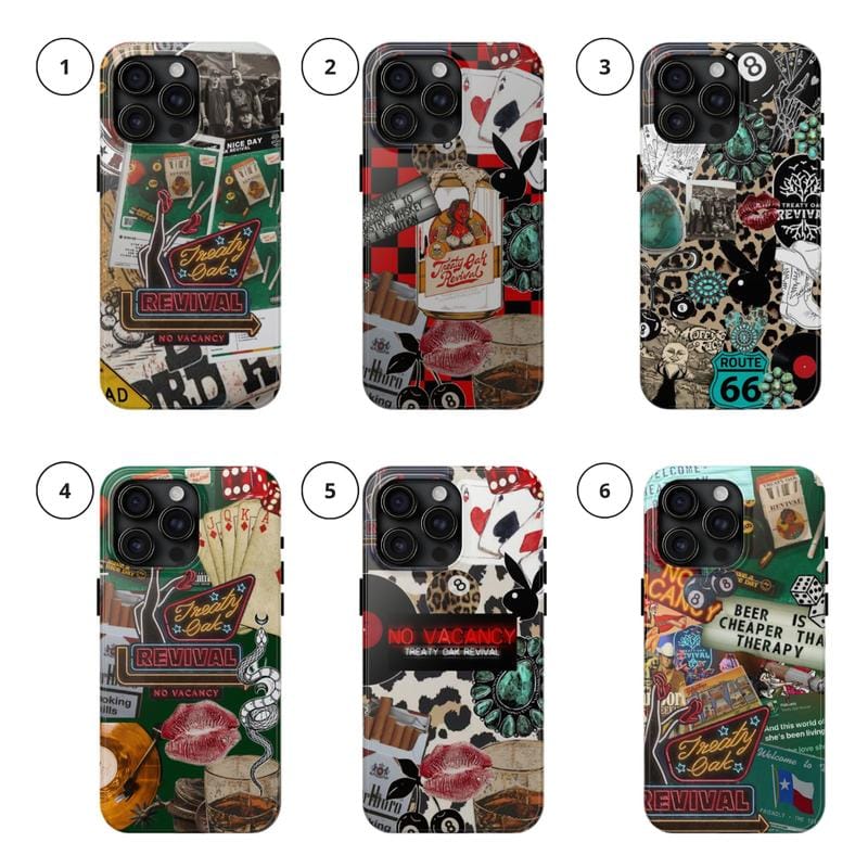 Treaty Oak Revival Phone Case for iPhone For Samsung, Phone Accessories, Cute Phone Case, Fashion Case, Perfect Gift for HerHim, Phone Case for iPhone, Creative Dual Layer Case