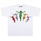 Metallic Jesus Graphic T-Shirt