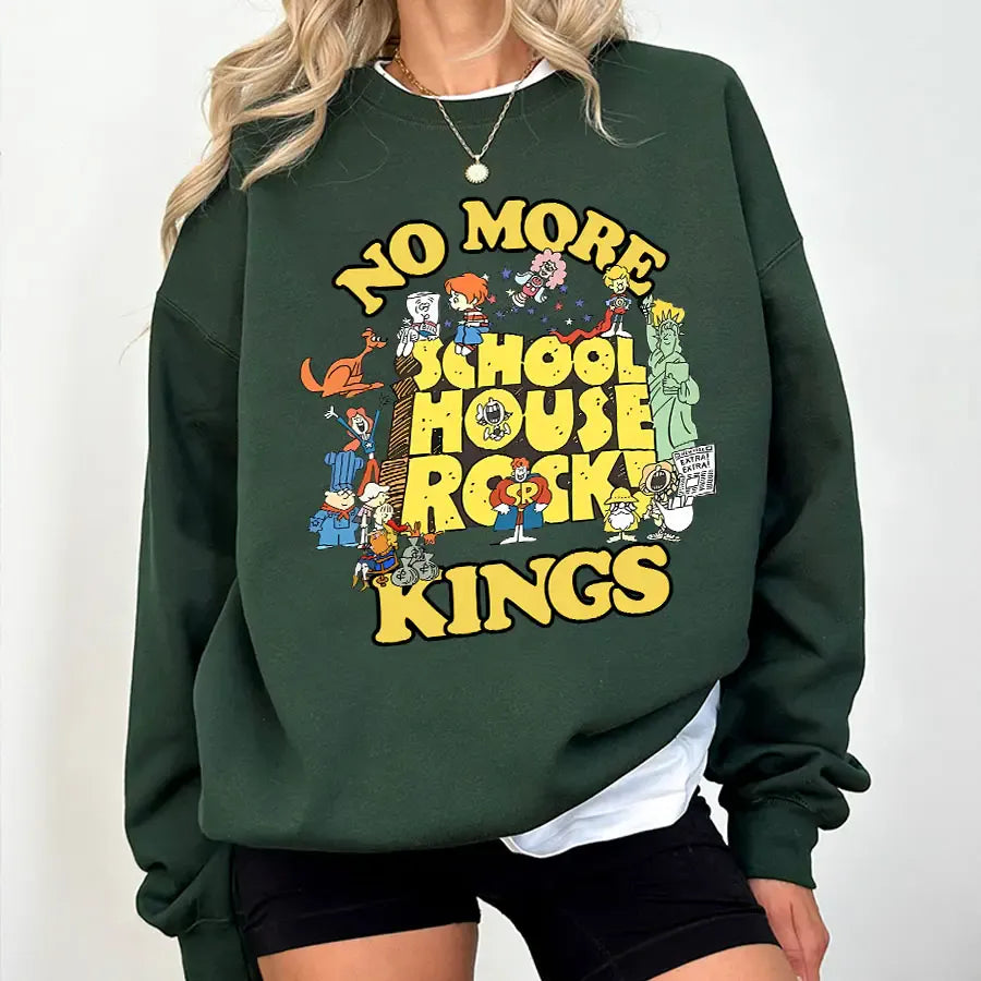 School House Rock Graphic Tee, Knowledge is Power, Retro 1980s 1990s Shirt, Educational Television Tee, Cartoon TV Show Shirt