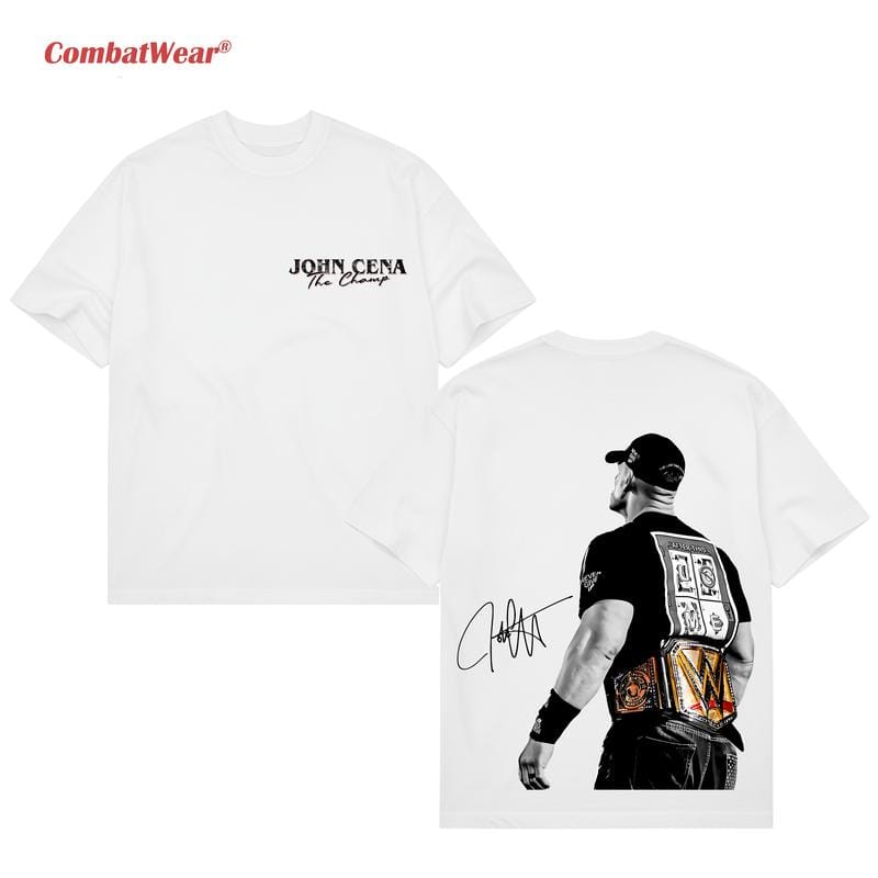 JOHN CENA THE CHAMP 2025 TEE, WWE Fans Shirt, John Cena WWE Tee, Unisex Graphic For WWE Fans, WWE Tee, Menswear Cotton Crewneck Clothes Top