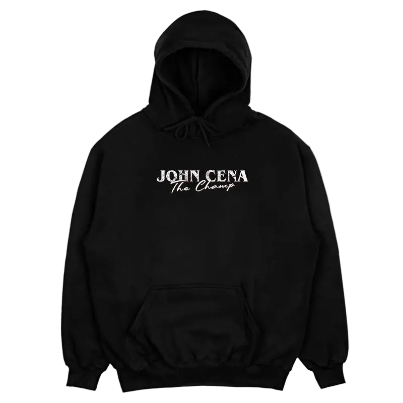JOHN CENA THE CHAMP HOODIE, WWE Fans Hoodie, John Cena WWE Hoodie, Unisex Graphic For WWE Fans Clothing, WWE Hoodie, Menswear Cotton CLothes