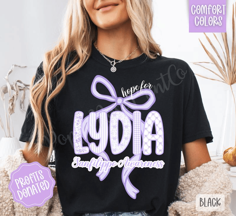 Hope For Lydia Fund Raiser Tshirt