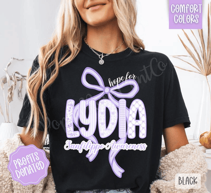Hope For Lydia Fund Raiser Tshirt