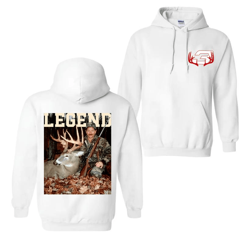 Dale Earnhardt With Deer Hoodie, Vintage Hunting Season Shirt, Unisex Graphic Menswear Top For Racing & Hunting Fan Tshirt Streetwear