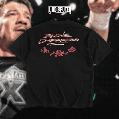 UNDISPUTED Eddie Guerrero Latino Heat WWE Champion Heavy Cotton Shirt Wrestlemania XX Tshirt Lucha Wrestling Libre Hoodie Fan Apparel Menswear Direct-to-garment Breathable Printing