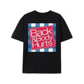 Summer T-shirt elaxed Fit Graphic T Shirt for Men - Casual Short Sleeve Tee with Funny 'Back And Body Hurts' Print for Summer, Spring