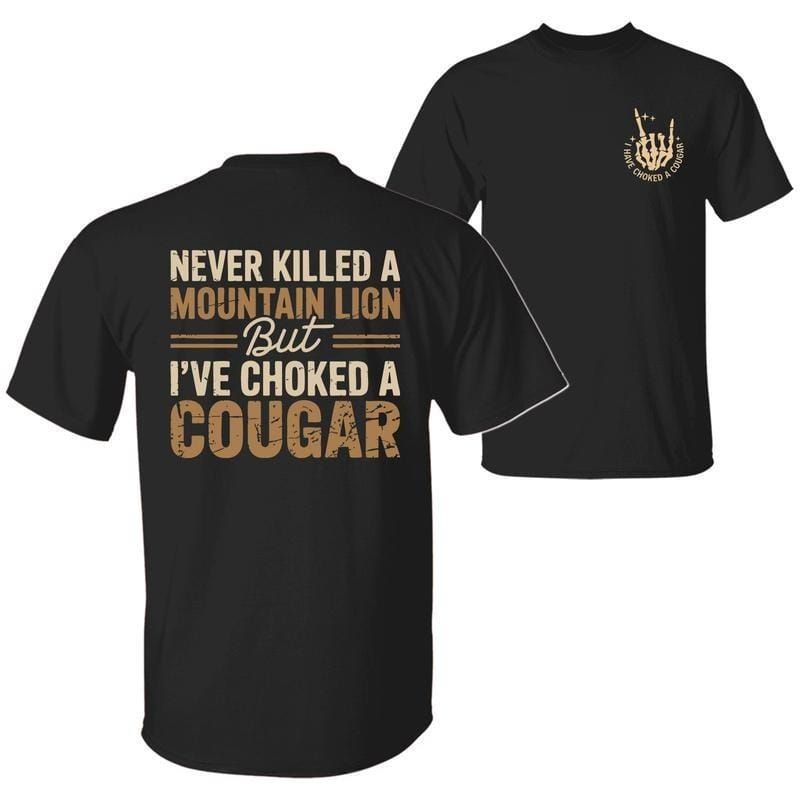 Cougar-Shirt von Gildan Soft Style Tee - Bigthree Apparel 