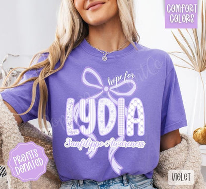 Hope For Lydia Fund Raiser Tshirt