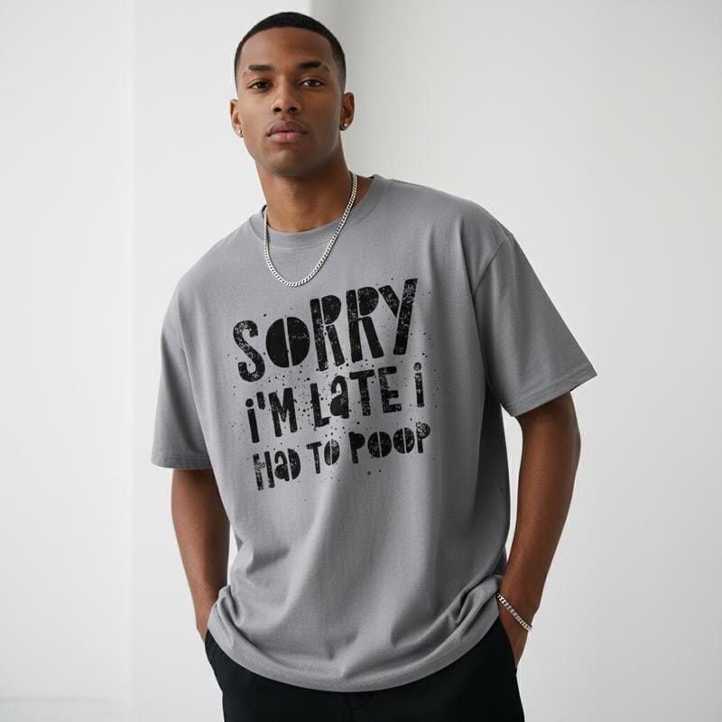 Men's Funny Quote Humor Saying Graphic T-Shirt - 100% Cotton Black Short Sleeve Crew Neck Regular Fit Casual Wear | Soft & Breathable Fabric, Durable Print, Everyday Comfort, Machine Washable, casual Summer gift