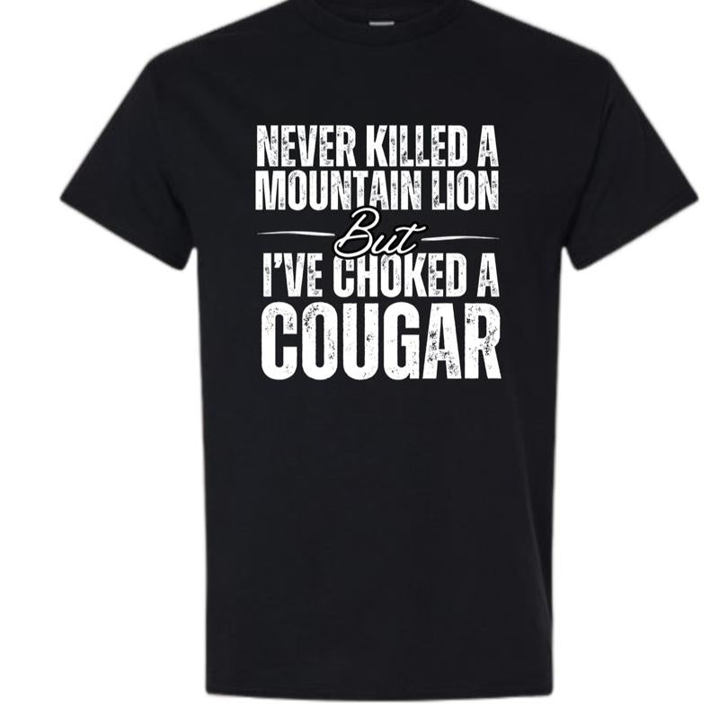 Cougar Shirt by Gildan Soft Style Tee - Bigthree Apparel