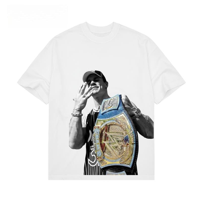 JOHN CENA "SPINNER BELT SENIOR RAPPER" TEE, Wrestling Tee, Wrestling Graphic Tee, Wrestler Shirt, Sports Shirt, Vintage Wresting Shirt, Wrestling Gift