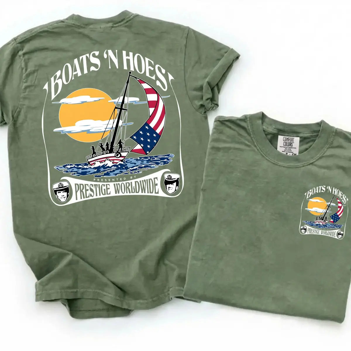 Boats N Hoez Step Brothers Movie T Shirt Men Funny Retro Summer Graphic Tee Cotton Short Sleeve Casual Streetwear Top