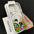 Money Bags Cartoon Phone Case，Rich Lifestyle Style for iPhone 17 16 15 14 13 12 11 Plus Pro Max.SAMSUNG S26 S25 S24 S23 S22