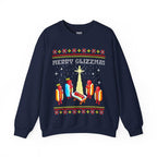 Merry Glizzmas Christmas Sweatershirt - Funny Ugly Christmas Sweater Glizzy Holiday Shirt Gift