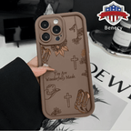 Western Religion Pattern TPU Phone Case