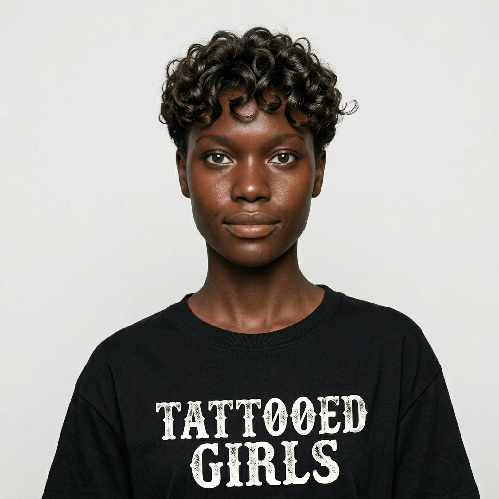 Tattooed Girls Sarcastic Graphic T-Shirt