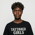 Tattooed Girls Sarcastic Graphic T-Shirt