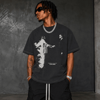 Vintage Hip-Hop Graphic T-Shirt