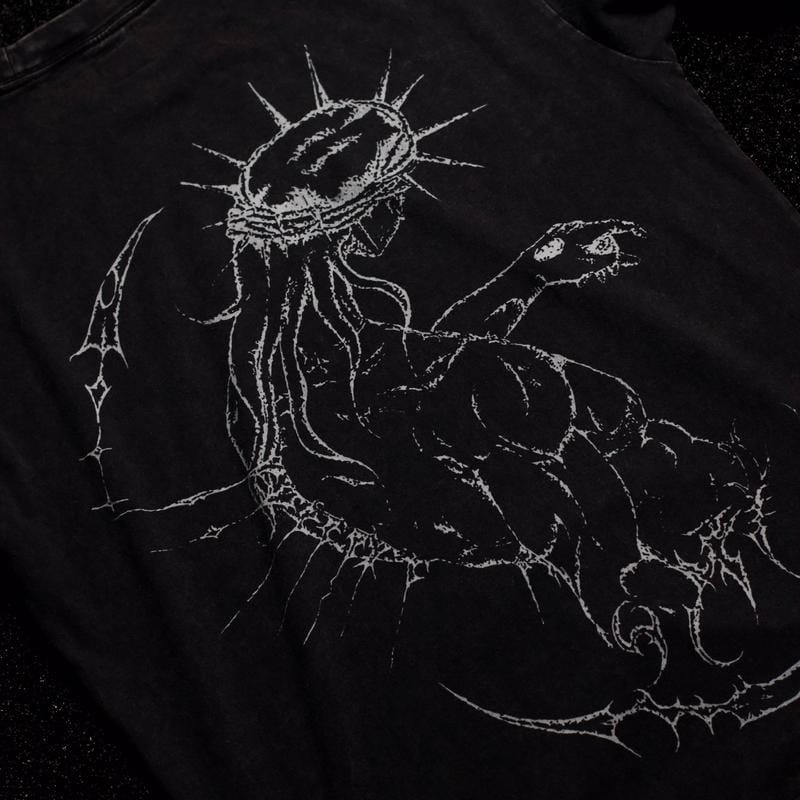 Brandless JJBA Jesus Acid Wash Pump Cover