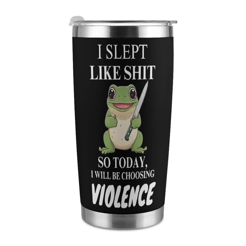 Kawaii Rude Frog Insulated Tumbler 20oz/40oz