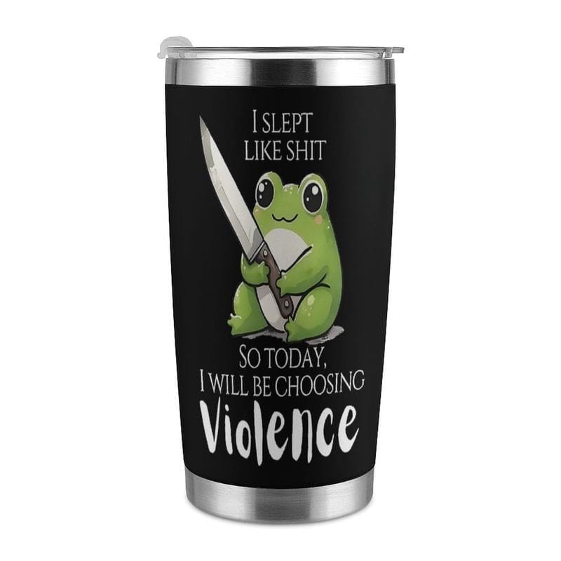 Kawaii Rude Frog Insulated Tumbler 20oz/40oz