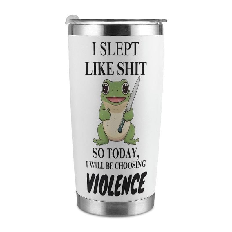 Kawaii Rude Frog Insulated Tumbler 20oz/40oz