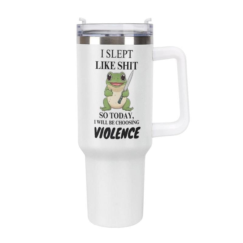 Kawaii Rude Frog Insulated Tumbler 20oz/40oz