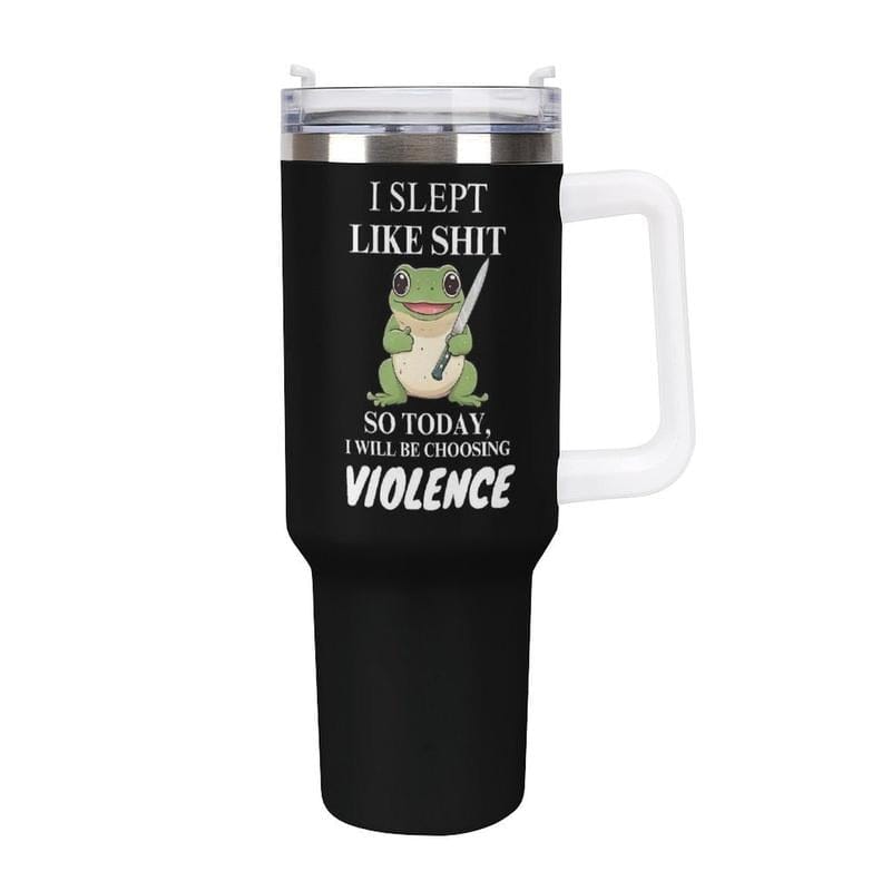 Kawaii Rude Frog Insulated Tumbler 20oz/40oz