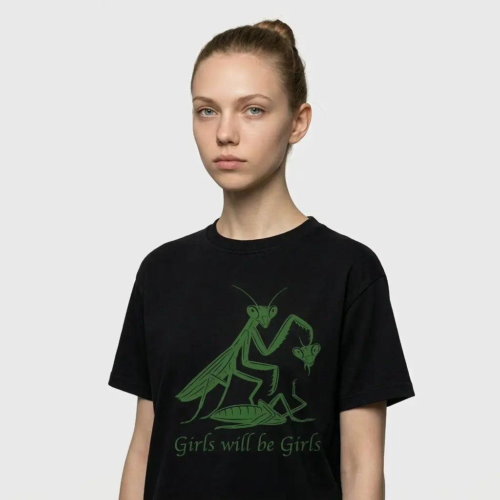 Girls Will Be Girls Oversize Unisex Washed T-Shirt